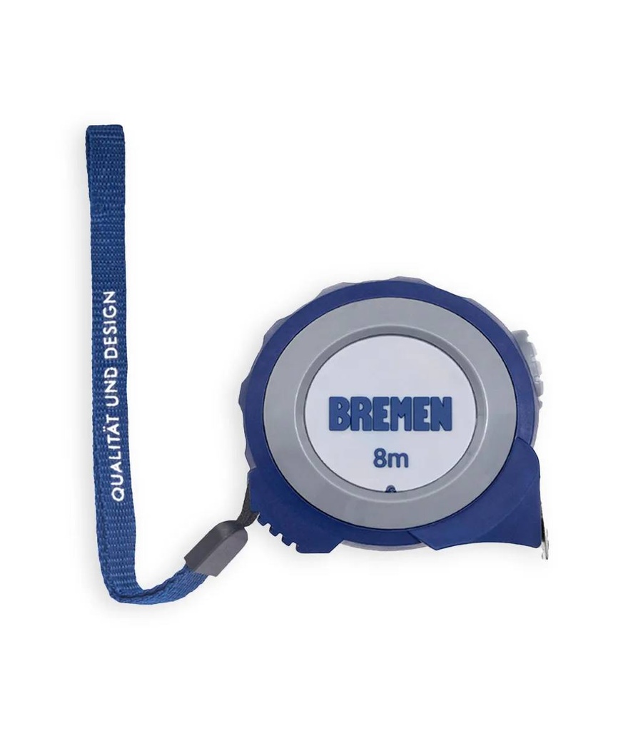 CINTA METRICA AUTO-FRENANTE DOBLE LECTURA 8mx25mm BREMEN® (8295)