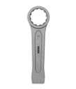LLAVE  DE GOLPE ESTRIADA RECTA  36mm BREMEN® (8526)