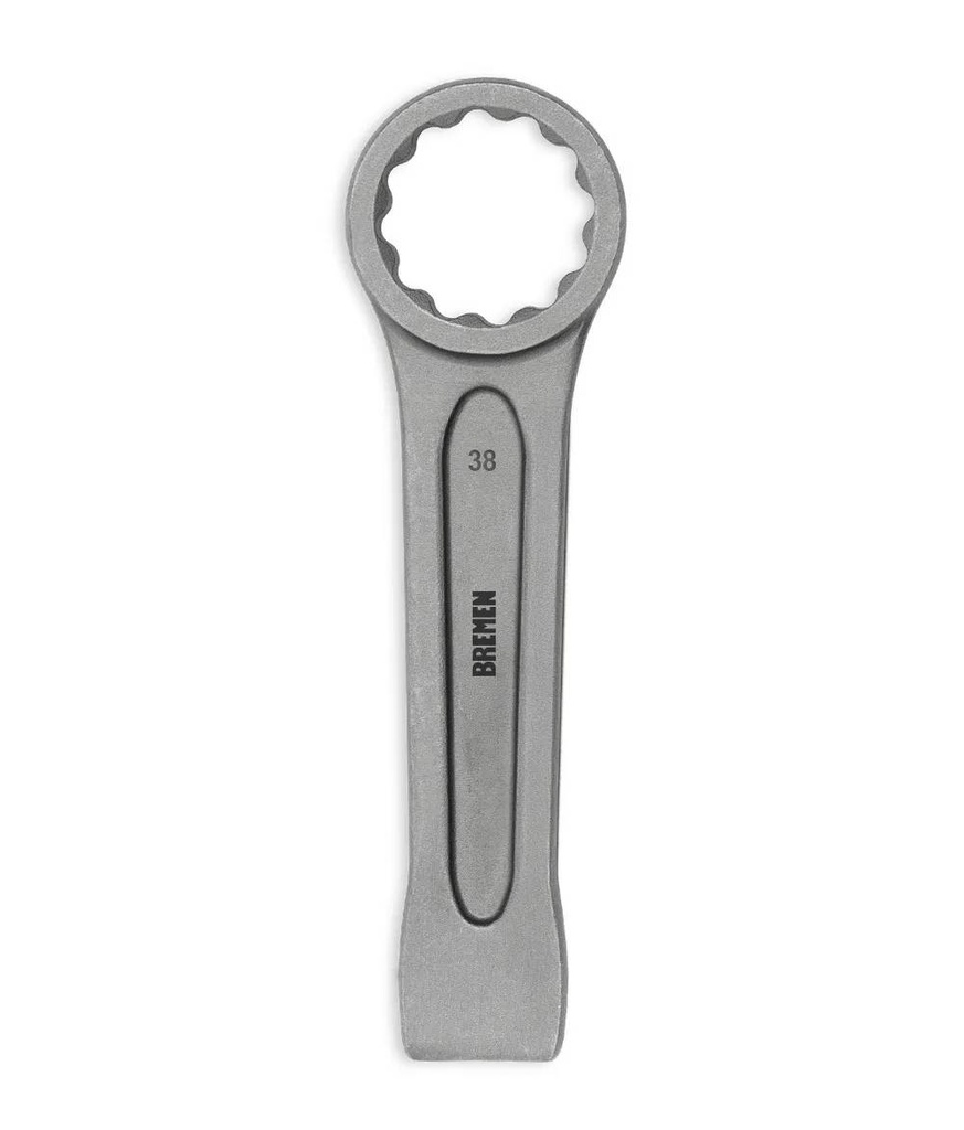 LLAVE  DE GOLPE ESTRIADA RECTA  38mm BREMEN® (8527)