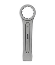 LLAVE  DE GOLPE ESTRIADA RECTA  38mm BREMEN® (8527)