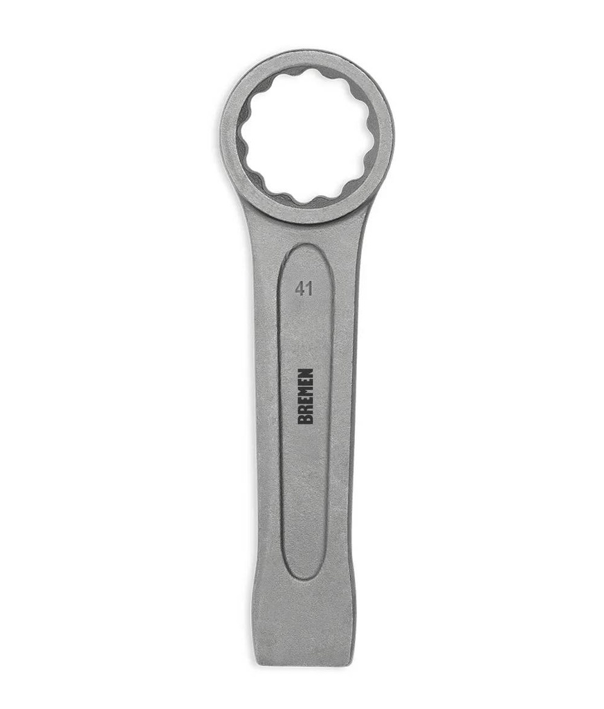 LLAVE  DE GOLPE ESTRIADA RECTA  41mm BREMEN® (8529)