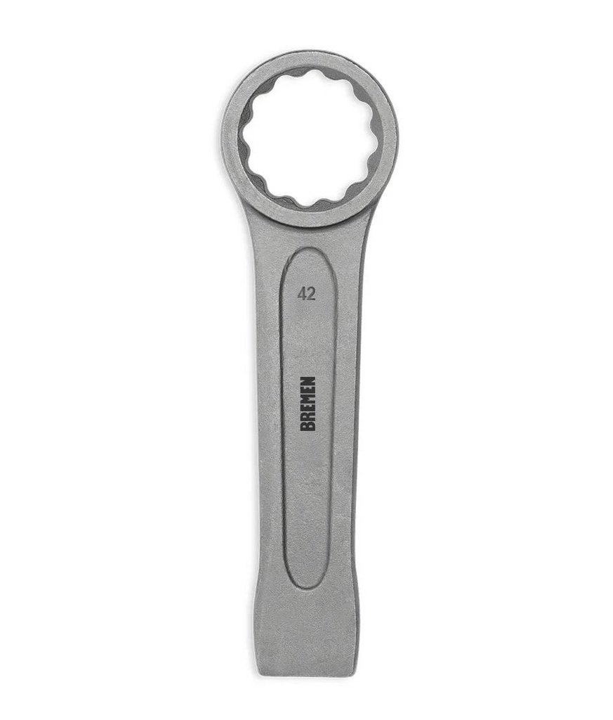 LLAVE  DE GOLPE ESTRIADA RECTA  42mm BREMEN® (8530)