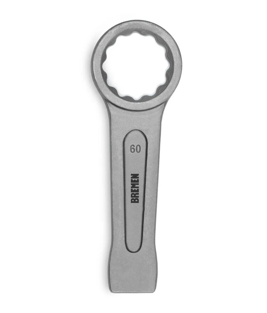 LLAVE  DE GOLPE ESTRIADA RECTA  60mm BREMEN® (8534)