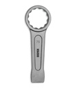 LLAVE  DE GOLPE ESTRIADA RECTA  75mm BREMEN® (8537)