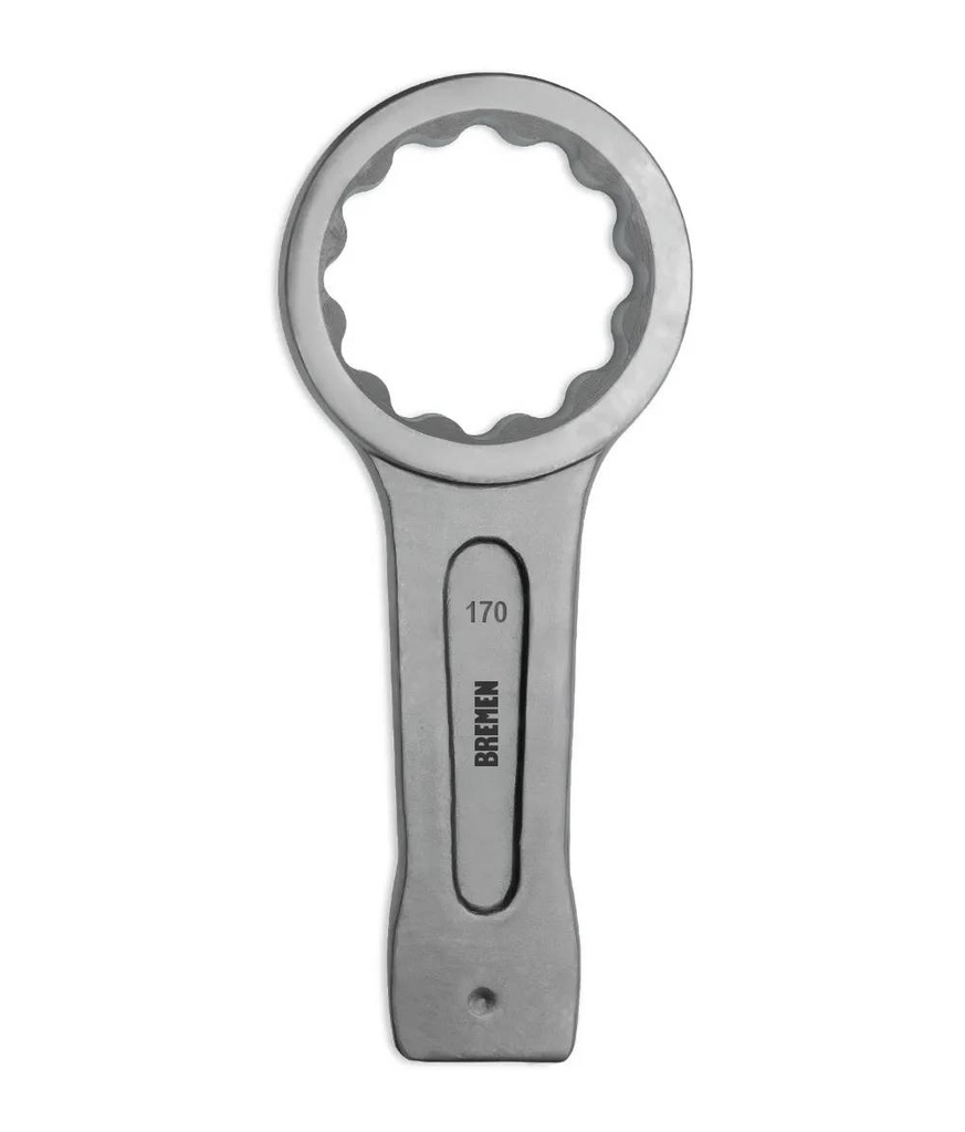 LLAVE  DE GOLPE ESTRIADA RECTA 170mm BREMEN® (8556)