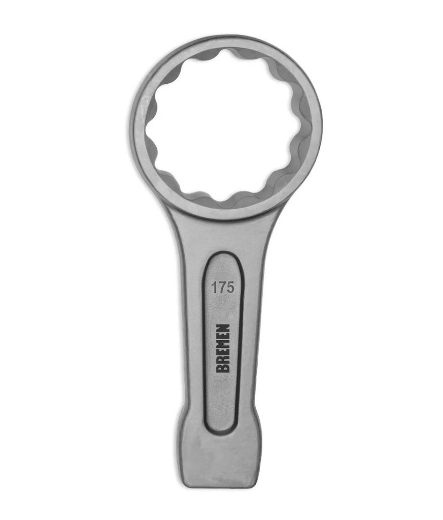 LLAVE  DE GOLPE ESTRIADA RECTA 175mm BREMEN® (8557)