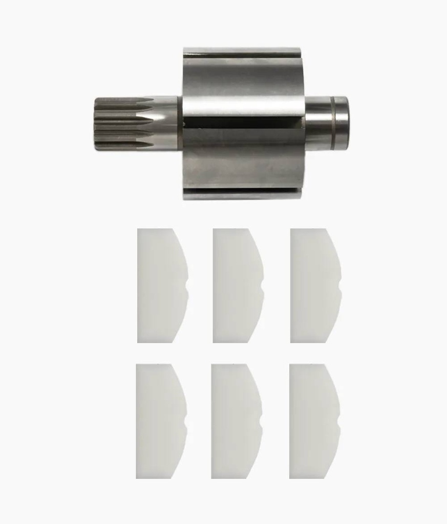 NEUM.LLAVE DE IMPACTO Enc. 1" = Repuesto rotor (Cod 5417) BREMEN® (8512)