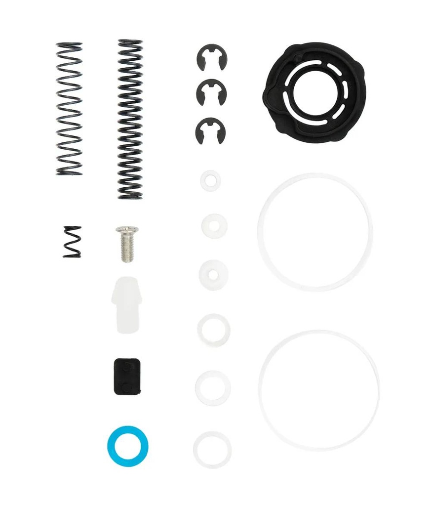 PISTOLA para PINTAR "HVLP" SPEZIALIST BREMEN® = REPUESTO Kit DE REPARACIÓN O´rings / resortes / sellos (Cod 8390) (8395)