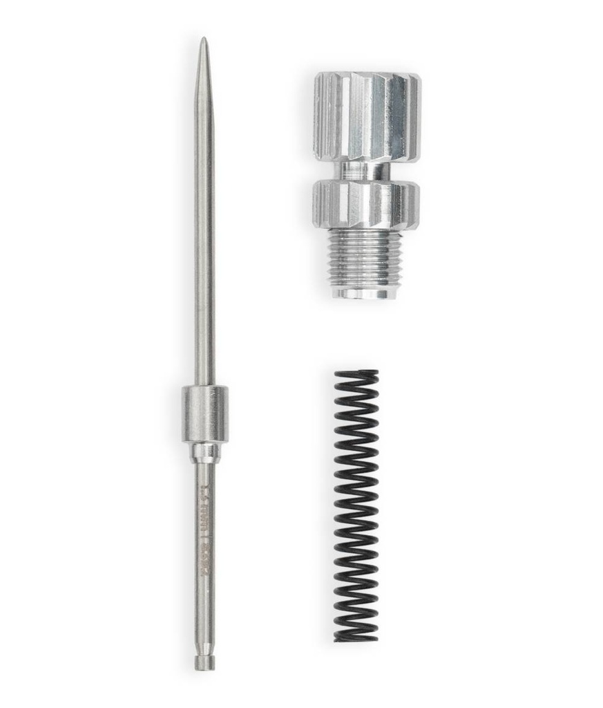 PISTOLA para PINTAR "HVLP" SPEZIALIST BREMEN® = REPUESTO POMO y resorte regulación de caudal (Cod 8390) (8396)