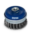 CEPILLO COPA INDUSTRIAL 3" TRENZADO (Amoladora Ang.) BREMEN® (8125)