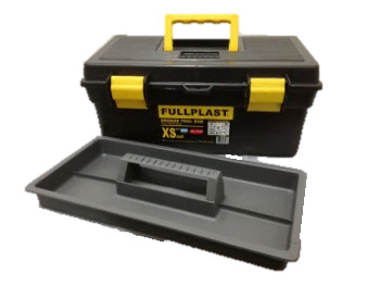 CAJA MULTIUSO PLASTICA 13" CON BANDEJA XS