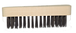 CEPILLO DE ACERO SIN MANGO MADERA 6 x 19 hileras