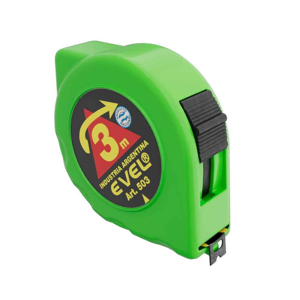 CINTA METRICA EVEL  3 m.C/FRENO ANCHA ART.503