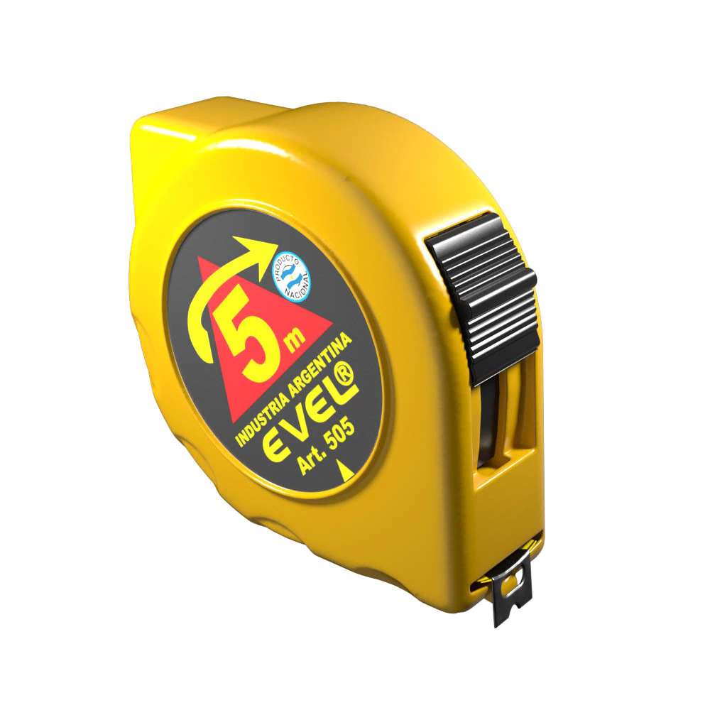CINTA METRICA EVEL  5 m.C/FRENO ART.505