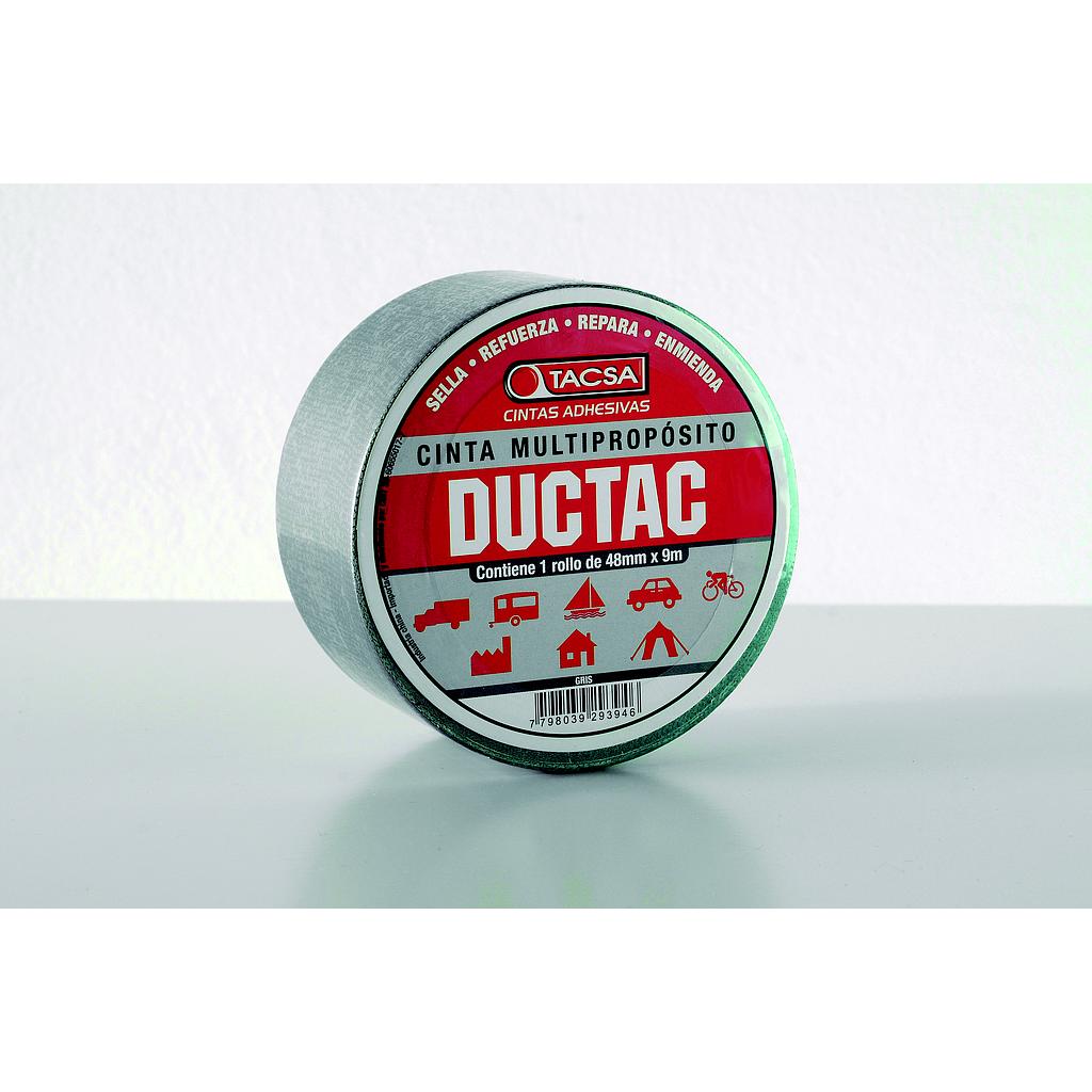 CINTA MULTIPROPOSITO DUCTAC  9 m GRIS WIRA®
