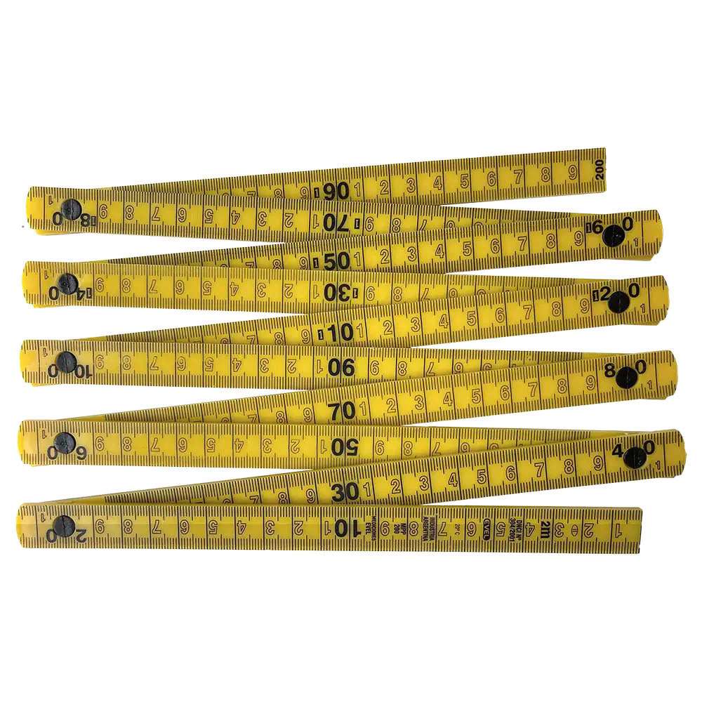 METRO PLASTICO PLEGABLE ART.200/2 m EVEL