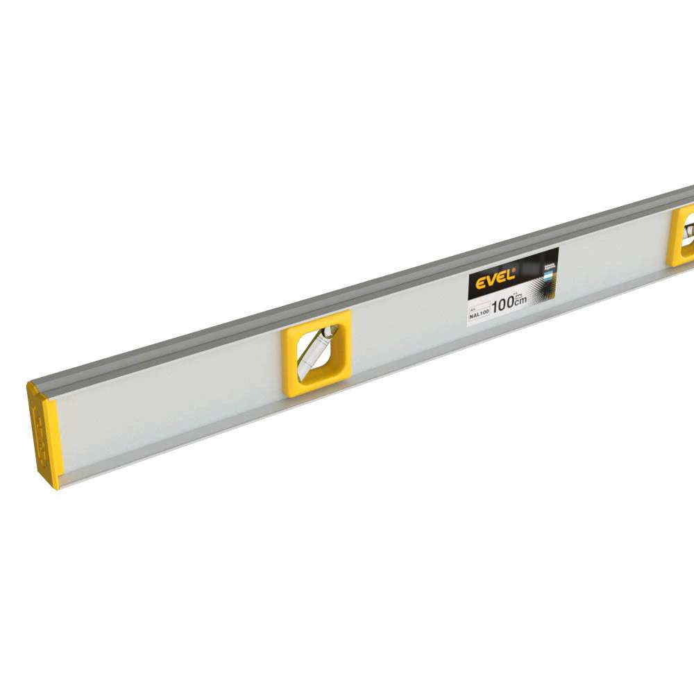 NIVEL  100 cm. ALUMINIO ANONIZADO EVEL® (NAL100)