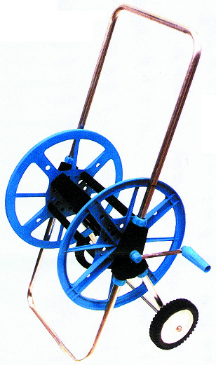 RIEGO ENROLLADOR P/MANGUERA "REGADOR" C/RUEDA