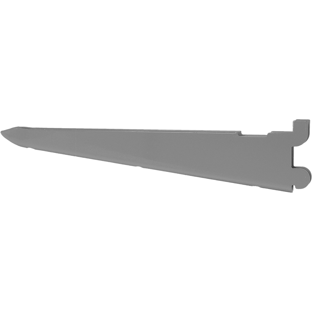 [SCM17G] MENSULA DOBLE PARA ESTANTE 17cm GRIS "SC"