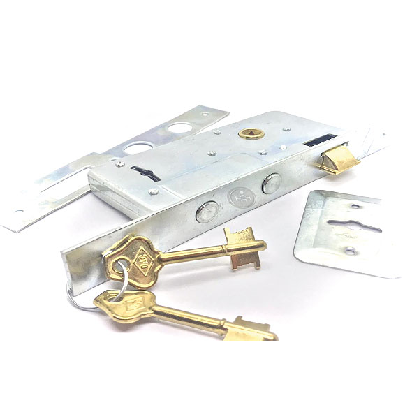 [DAC307I] CERRADURA DOBLE PERNO ZINC. 41.3 mm. IZQ ART.307