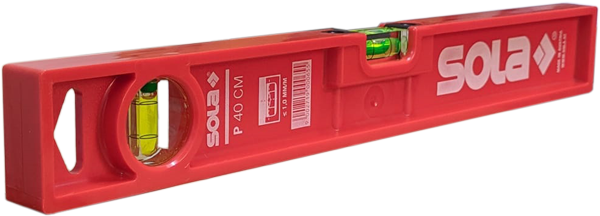 [SOLN80] NIVEL PLASTICO 80 cm. VIAL FOCUS PRECISION SOLA®*