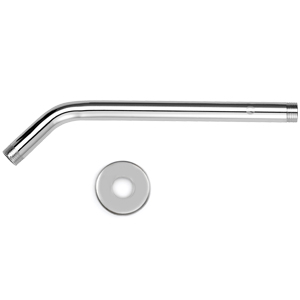 [LATB4530] BRAZO LLUVIA ACERO INOX. 45°1/2x30 cm. LB-5706 LATYN PLAST