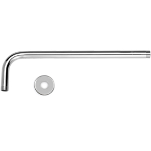 [LATB9045] BRAZO LLUVIA ACERO INOX. 90°1/2x45 cm. LB-5709 LATYN PLAST