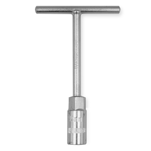 [WEMTC14] LLAVE "T" HEXAGONAL WEMBLEY  [CORTA]  14mm (Cr Va) (6485)