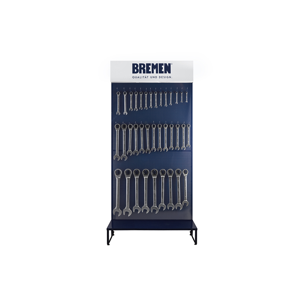 [BREER30] EXHIBIDOR RACK 30 GANCHOS BREMEN® (6770)
