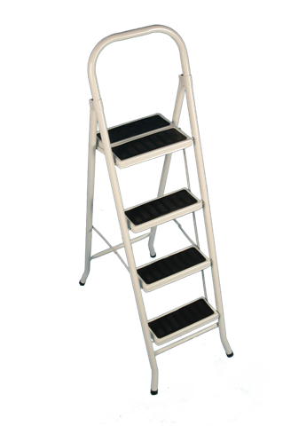 [KEVEM6P] ESCALERA METALICA 6 PELDAÑOS CAÑO 1" KEVIN®