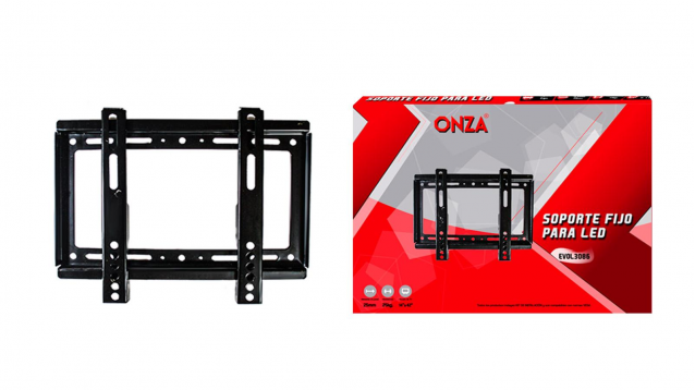 [ONZ3087] SOPORTE PARA LED / LCD FIJO DE 26" A 55" (SOPORTA 50 KILOS)