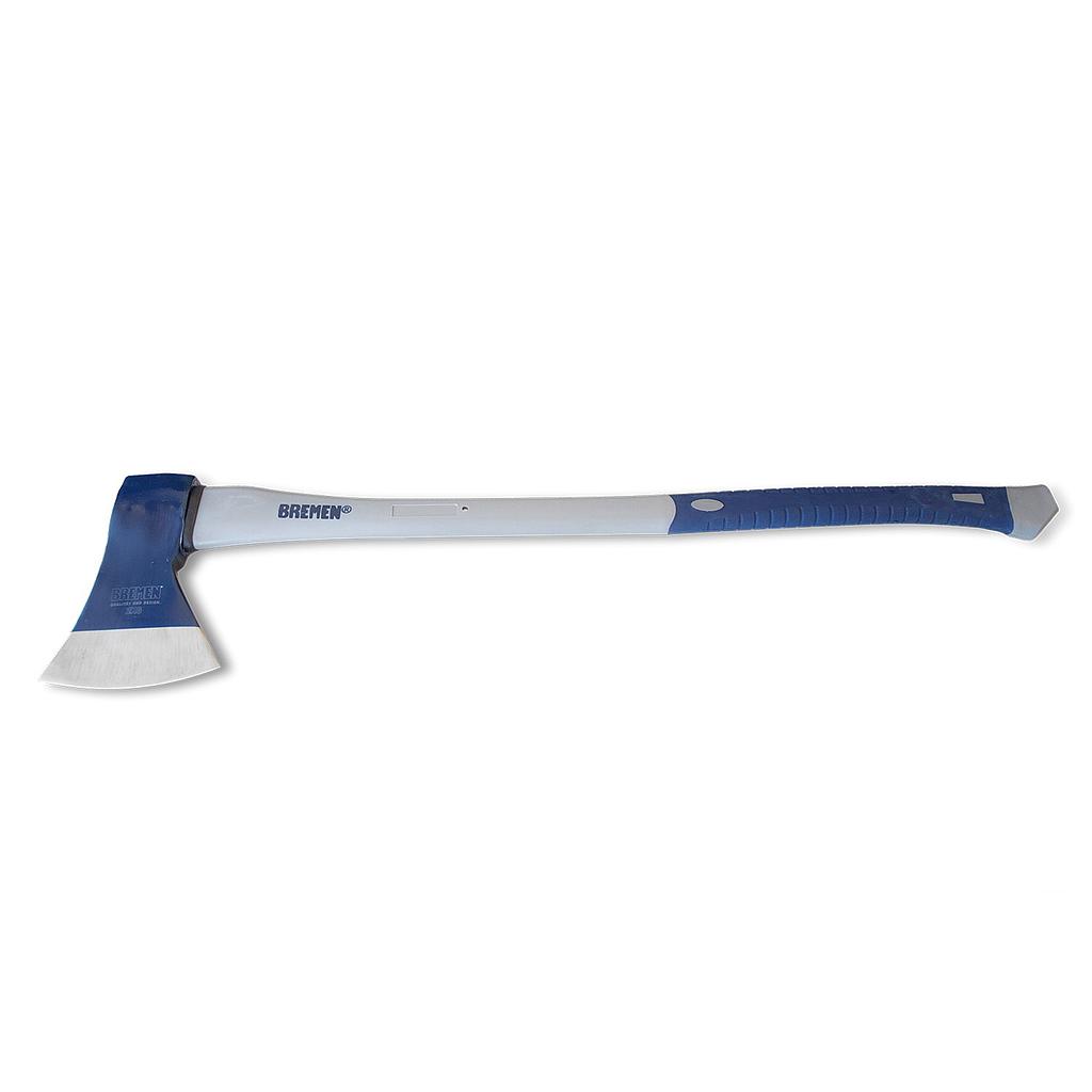 [BREH450] HACHA TUMBA 4-1/2" Lb - Ac. Forjado [Cabo Fibra de Vidrio] BREMEN® (7649)