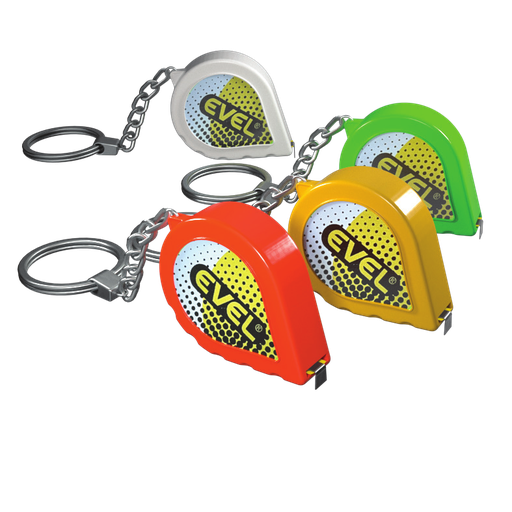 [EVE101] CINTA METRICA EVEL LLAVERO 1 mt. ART. 101