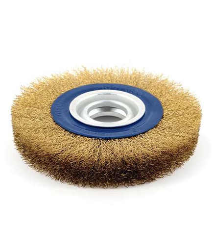 [3249] CEPILLO CIRC.   4" RIZADO (Amoladora Banco) BREMEN® (3249)