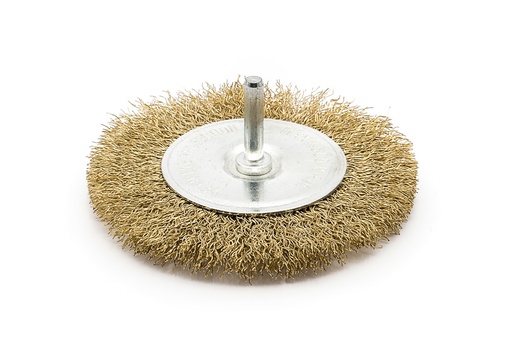 [3455] CEPILLO CIRC.  4" RIZADO (con Perno P/Taladro) BREMEN® (3455)