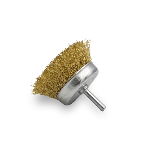[5022] CEPILLO COPA  3" RIZADO (con Perno P/Taladro) BREMEN® (5022)