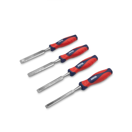 [BREF4J] FORMON en Jgo x 4 Pzs   [10, 13, 16 & 19mm] (Cr-V y Mango TPR) BREMEN® (7676)