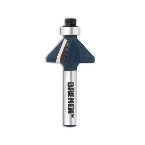[BREF7634] FRESA para ROUTER (BISELAR A 45°) 1/4"x1" BREMEN® (7634)