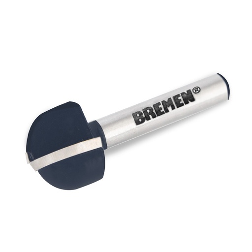 [BREF7632] FRESA para ROUTER (MEDIA CAÑA) 1/4"x3/4"x1/2" BREMEN® (7632)