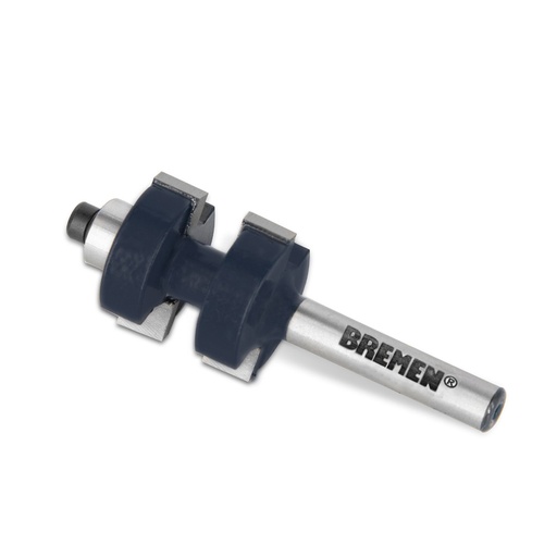 [BREF7639] FRESA para ROUTER (MUELLE)Para fresa ranura cod.7638) 1/4"x3/4"x17mm BREMEN® (7639)