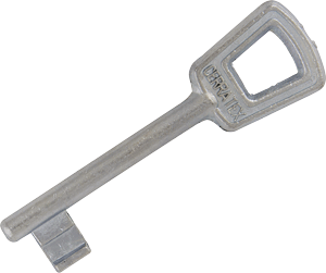 [CERL1PZ] LLAVE 1 PALETA ZAMAK Cerratex® (637)