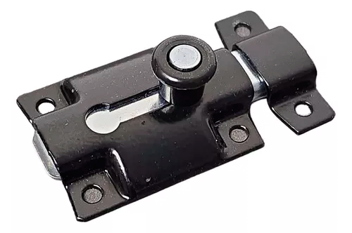 [SCPM48NE] PASADOR MOD. 108 - 48 x 36 mm. NEGRO TRABA RESORTE