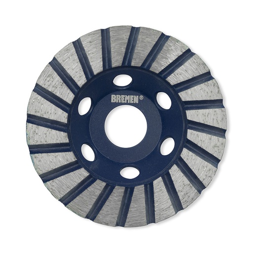 [BREMT4] DISCO MUELA DIAMANTADA TURBO 4"BREMEN® (7928)