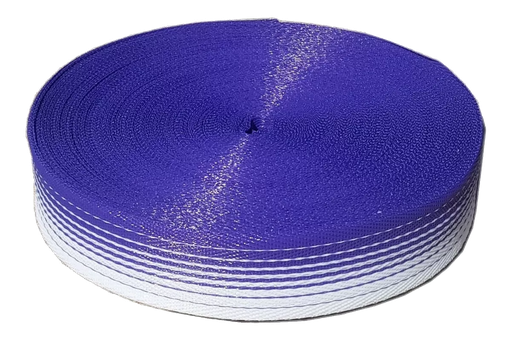 [TENC50VI] CINTA TEJIDA VIOLETA 6 cm. MONOFILAMENTO (50 mts.)