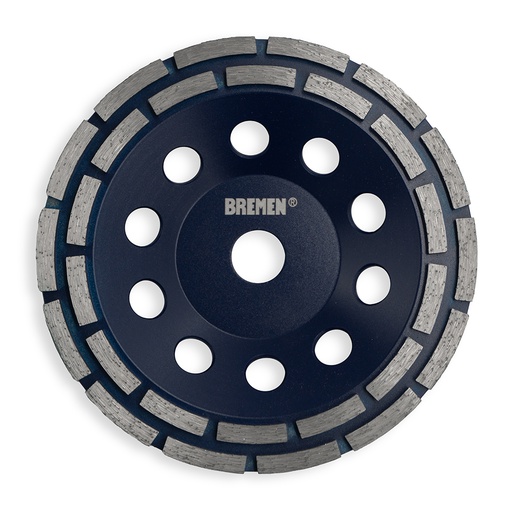 [BREMDA7] DISCO MUELA DIAMANTADA DOBLE ASTRA 7"BREMEN® (8110)