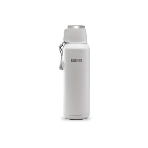 [BRET600GR] TERMO BREMEN® 600cc Acero Inoxidable GRIS BREMEN® (8210)