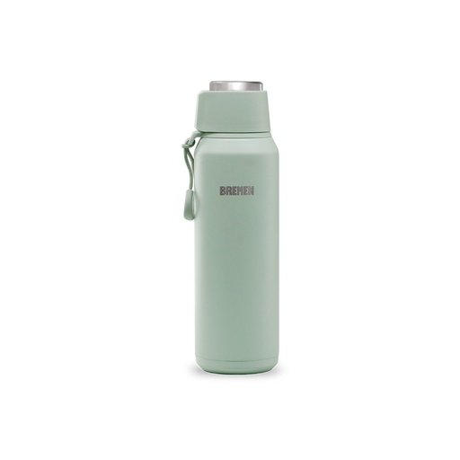 [BRET600VE] TERMO 600cc Acero Inoxidable VERDE BREMEN® (8211)