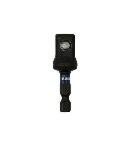 [7874] ADAPTADOR IMPACTO 1/4" Hexagonal x 1/2" Cuadrado Macho ( 50mm) [3 unid] BREMEN® (7874)