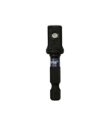 [7873] ADAPTADOR IMPACTO 1/4" Hexagonal x 3/8" Cuadrado Macho ( 50mm) [3 unid] BREMEN® (7873)