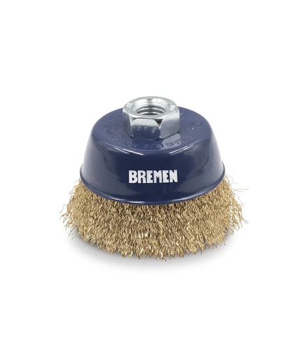 [8048] CEPILLO COPA 3" RIZADO (Amoladora Ang.) BREMEN® (8048)